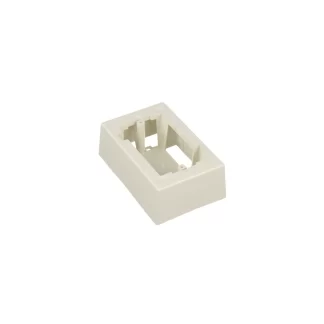 Caja de montaje universal para superficies Blanca