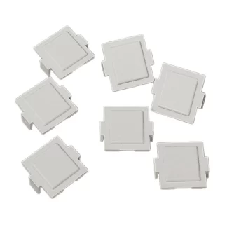 Tapas ciegas M20 para placas frontales Gris (precio por paquete de 100 piezas)