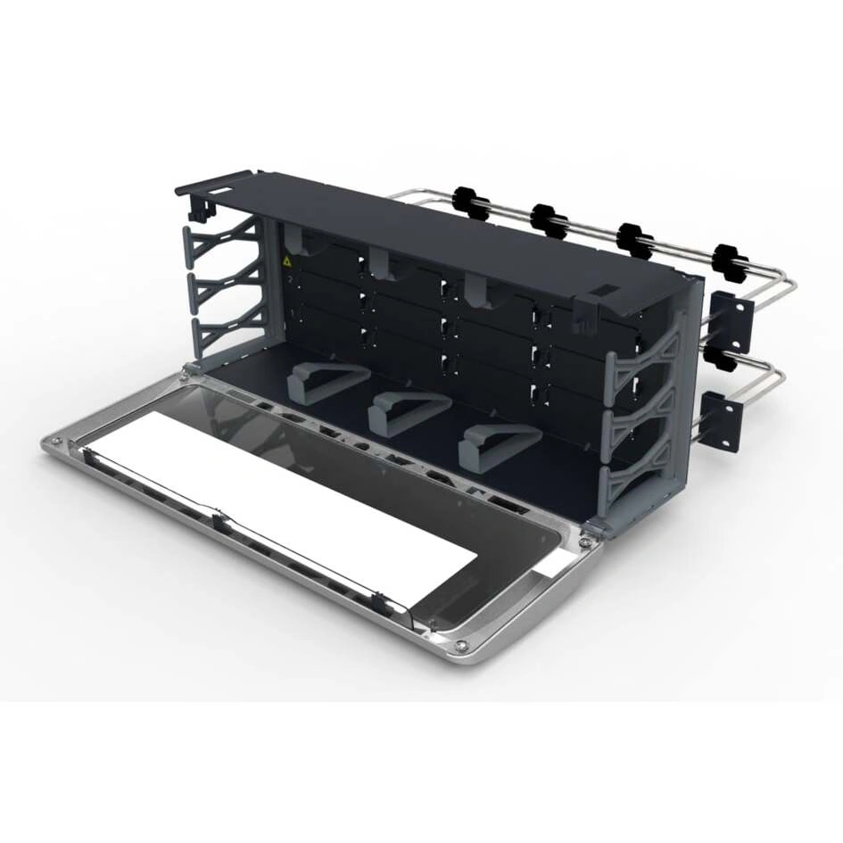 Ventana Plegable IP67 Para Armarios Eléctricos - Marco Con Riel TH35, Protección Contra Polvo Y Agua