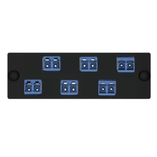 Panduit – Panel FAP Opticom™ 6 x LC Monomodo Azul
