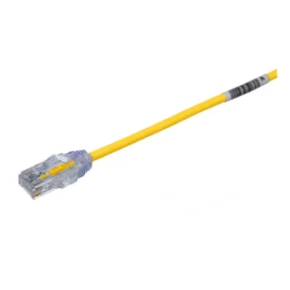 Panduit – Cordón de parcheo delgado Amarillo...