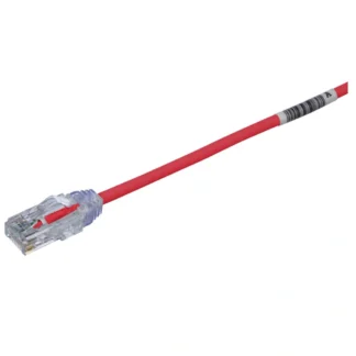 Panduit – Cordón de parcheo delgado Rojo 30...