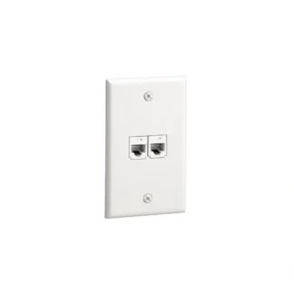 Panduit – Placa frontal de 2 puertos Blanco...