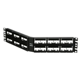 Panduit – Panel de parcheo angulado vacío...