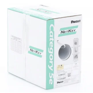Panduit – Cable par trenzado Cat 5E CM Gris (precio por bobina de 305 metros)