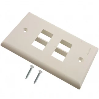 Panduit – Placa frontal de montaje al ras 4...