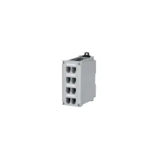PANDUIT – Panel de distribución DIN 8 puertos...