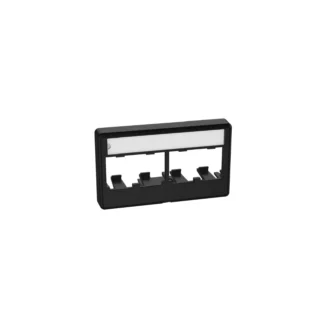 PANDUIT – Placa frontal para mobiliario 4 puertos