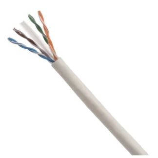 Panduit – Cable de par trenzado Cat 6 CM Blanco (precio por bobina de 305 metros)