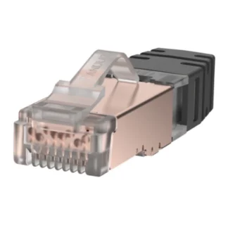 Panduit – Plug RJ45 Cat6 Blindado Acero inoxidable...