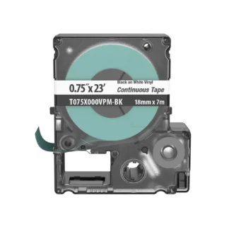 Panduit – Casete de cinta continua Vinilo Negro/Blanco
