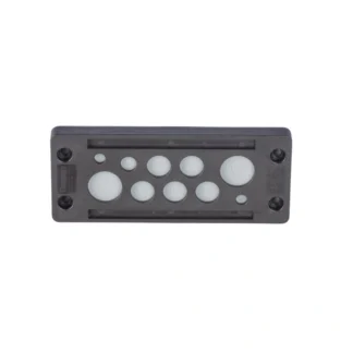 Panduit – Pasacable de 10 orificios de marco...
