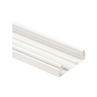 Base para canaleta T-70 PVC Blanco 1.8 Mts