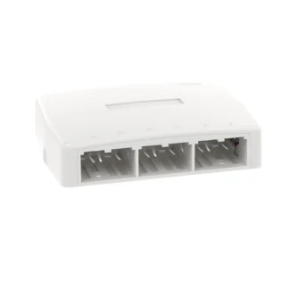 Panduit – Caja de montaje en superficie 6 Puertos...