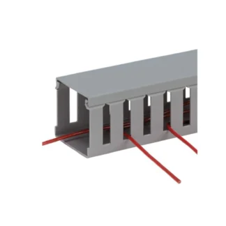 Panduit – Cubierta para canaleta ranurada PVC...
