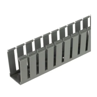 Panduit – Canaleta de ranura ancha tipo G Negro