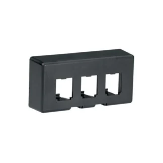 Panduit – Placa frontal para mobiliario 3 Puertos...