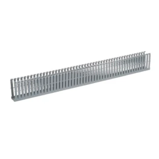 Panduit – Canaleta ranurada de PVC con tapa...