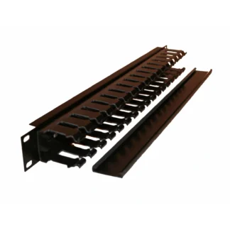 Belden – Organizador horizontal 1RU Negro