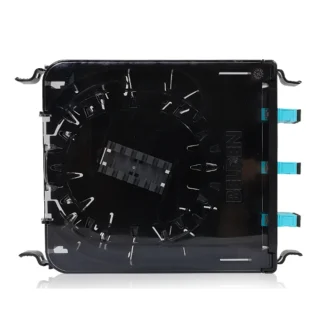Belden – Casete de fibra 3 Conectores SC dúplex OM3 Aqua