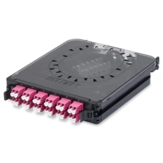 Belden – Casete de fibra 12 Conectores LC dúplex OM4