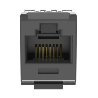 Panduit – Conector Jack RJ45 Cat 5E Negro