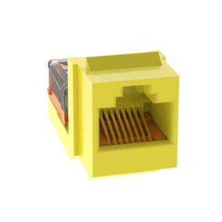 Panduit – Conector Jack RJ45 Cat 5E Amarillo