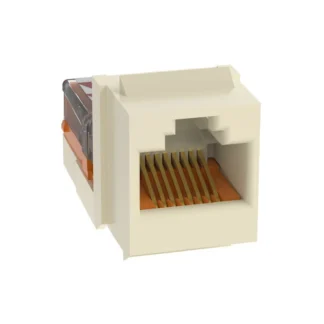 Panduit – Conector Jack RJ45 Cat 5E Marfil