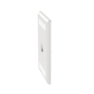 Panduit – Placa frontal clásica 1 Puerto Blanco