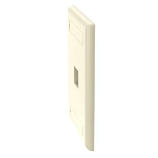 Panduit – Placa frontal clásica 1 Puerto Marfil