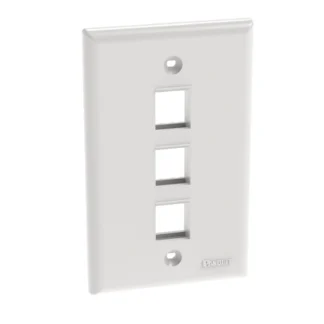 Panduit – Placa frontal clásica 3 Puertos...