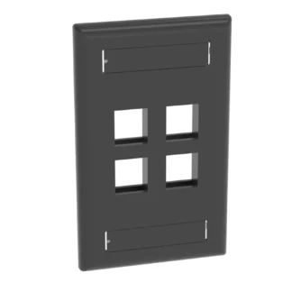 Panduit – Placa frontal clásica 4 Puertos...