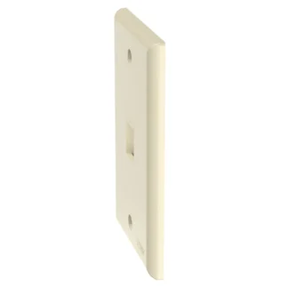 Panduit – Placa frontal clásica 1 Puerto Marfil