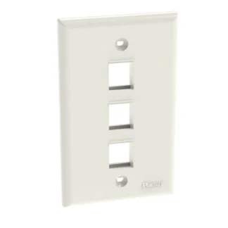 Panduit – Placa frontal clásica 3 Puertos...