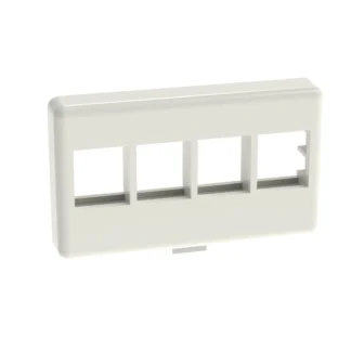 Panduit – Placa frontal para mobiliario 4 Puertos...