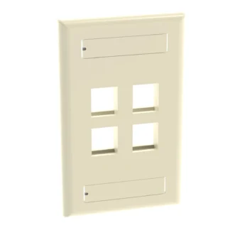 Panduit – Placa frontal clásica 4 Puertos...