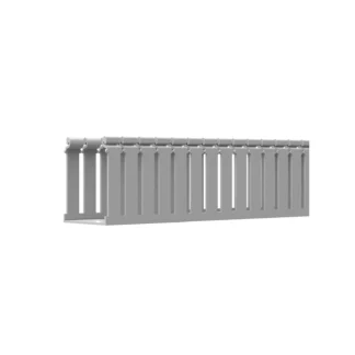 Panduit – Canaleta ranurada PVC 2 Mts Gris...