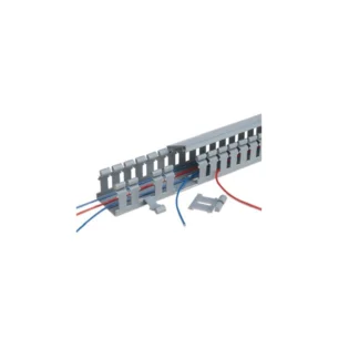 Panduit – Canaleta ranurada tipo H Gris 1.8...