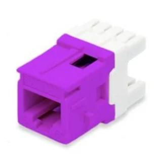 Belden – Conector Jack RJ45 Cat 6 Púrpura