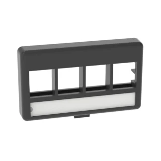 Panduit – Placa para mobiliario modular 4 Puertos...