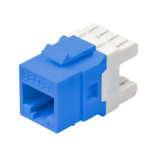 Belden – Conector Jack RJ45 Cat 6 Azul