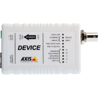 Axis – Dispositivo T8642 PoE+ sobre cable coaxial