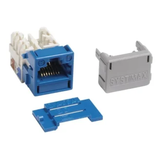 Systimax – Jack Cat 6A X10D, MGS600 color azul