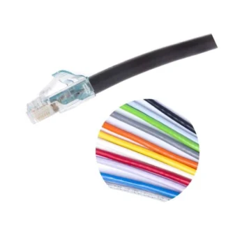 Cordón de parcheo Plenum Cat 6A 90 cms