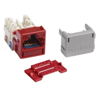 CommScope Systimax Jack Cat 6A Rojo