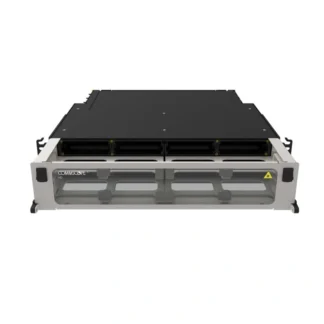 Systimax – Gabinete de fibra de 2 U para hasta...