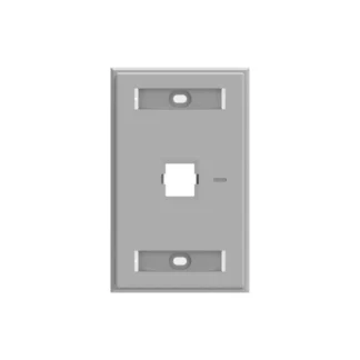 Commscope – Placa de interface 1 Puerto Gris