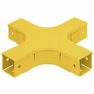 Panduit – Accesorio tipo cruz 2×2 Amarillo