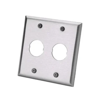 Panduit – Placa de pared Doble Industrial Acero...