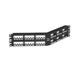 Panduit – Panel de parcheo angulado de 48 puertos...